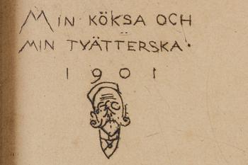 Carl Larsson, "Min köksa och min tvätterska".