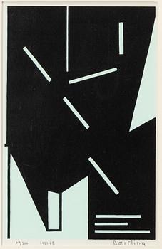 Olle Bærtling, "Cristalline", Ur serien: "The Angles of Baertling" open form infinite space from cinetisme to open form".