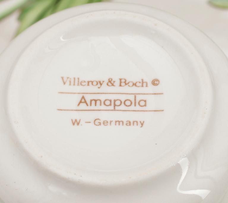 SERVISPORSLIN, 23 del, "Amapola", Villeroy & Boch.