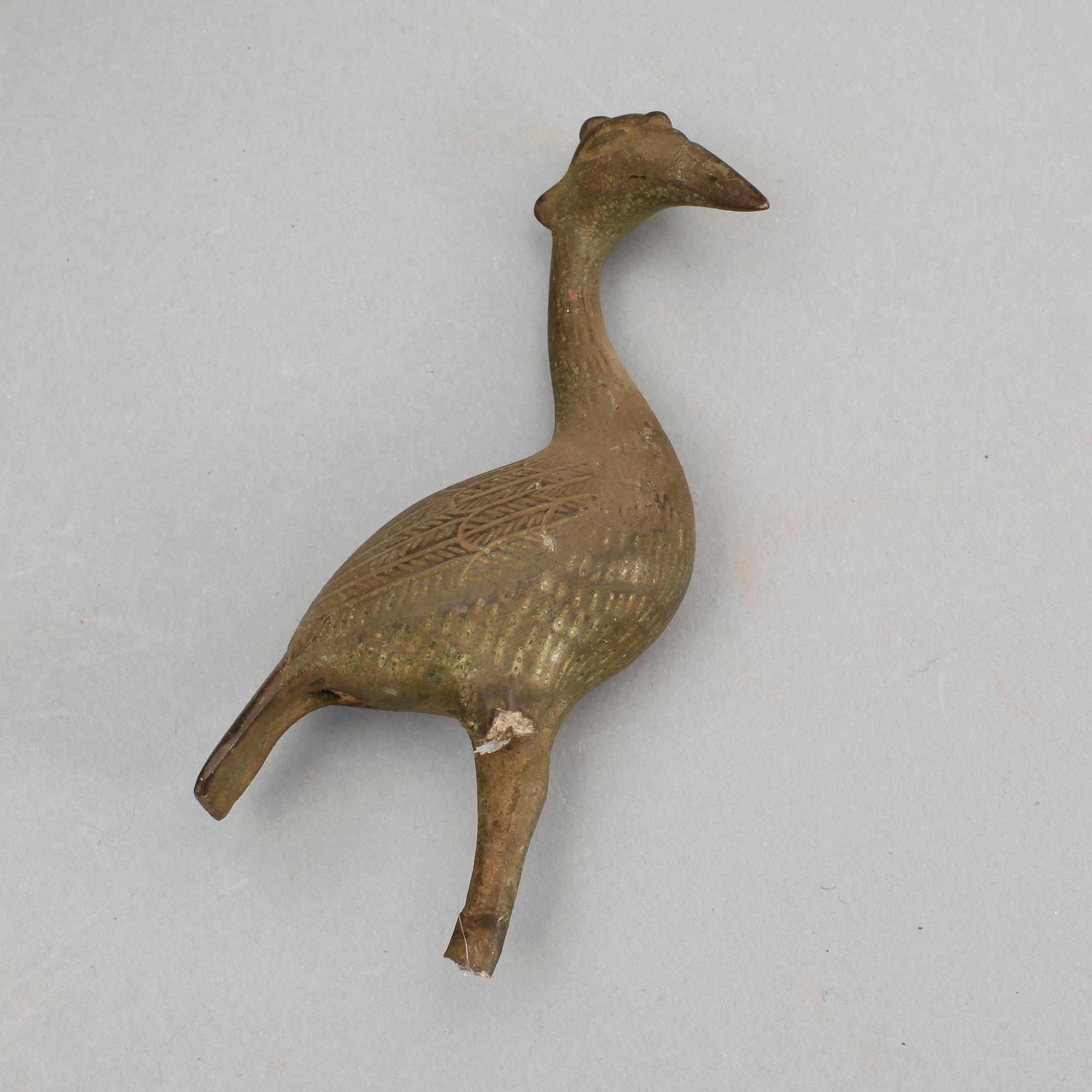 FIGURINER, 2 st, brons, Kina omkring 1900.