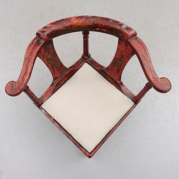 PUDERSTOL, 1700-tal.