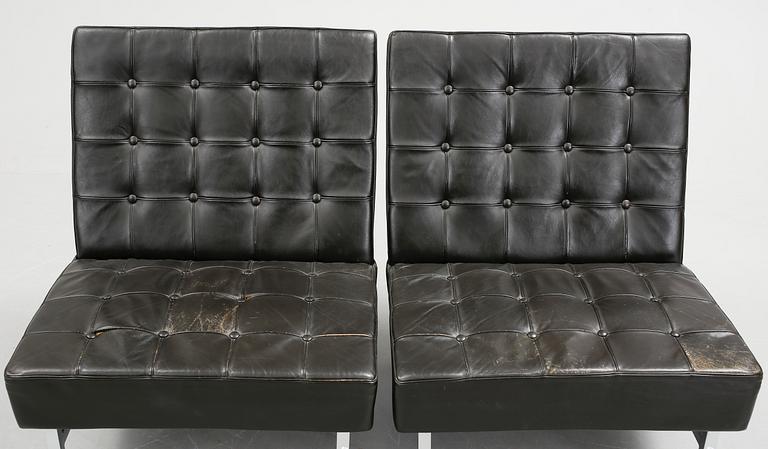 FÅTÖLJER, ett par, 1900-talets andra hälft.