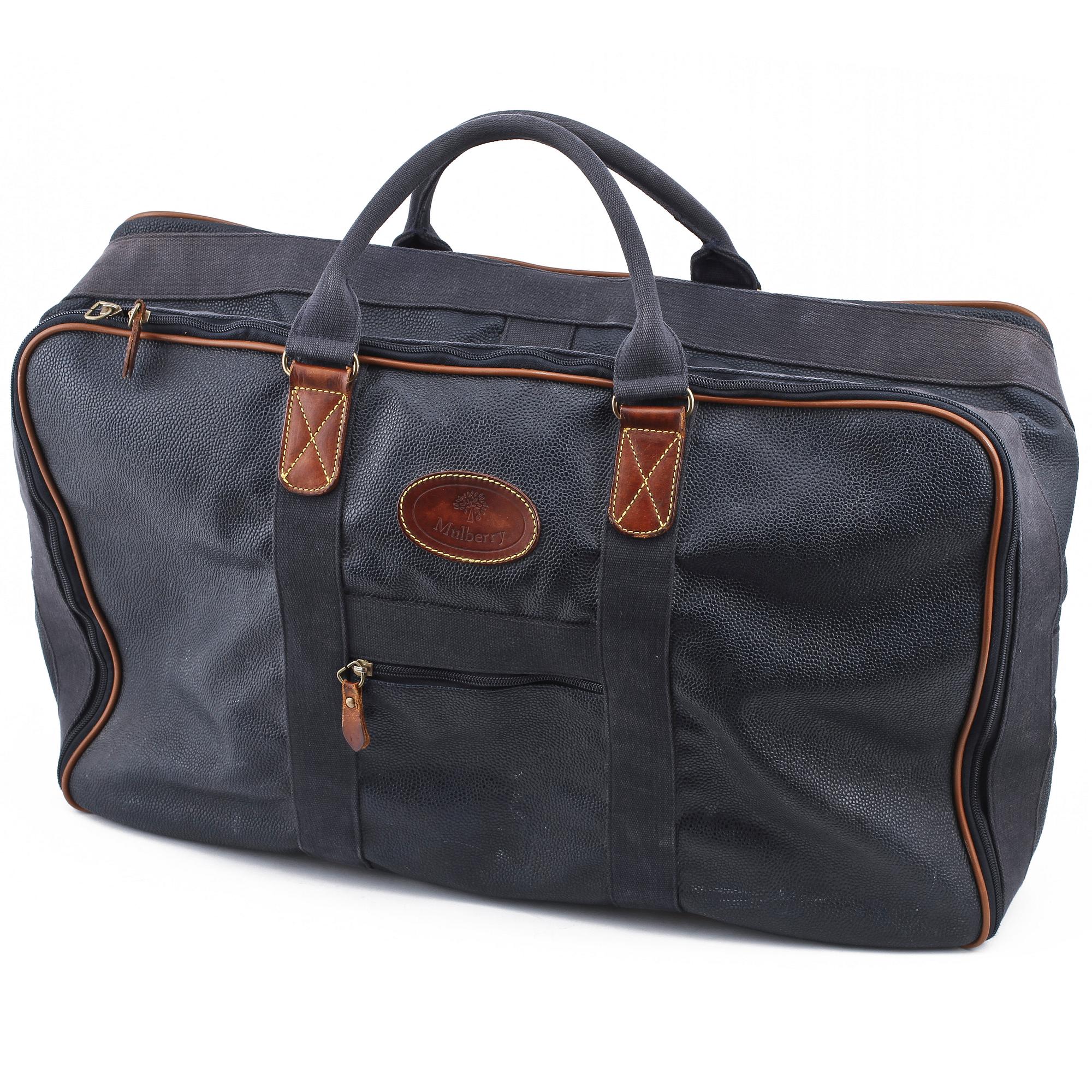 WEEKENDBAG samt NECESSÄR, Mulberry, 1900-talets fjärde kvartal.