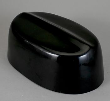 SIGURDUR GUDMUNDSSON, sculpture in black lacquer signed Sigurdur Gudmundsson and dated 2001.