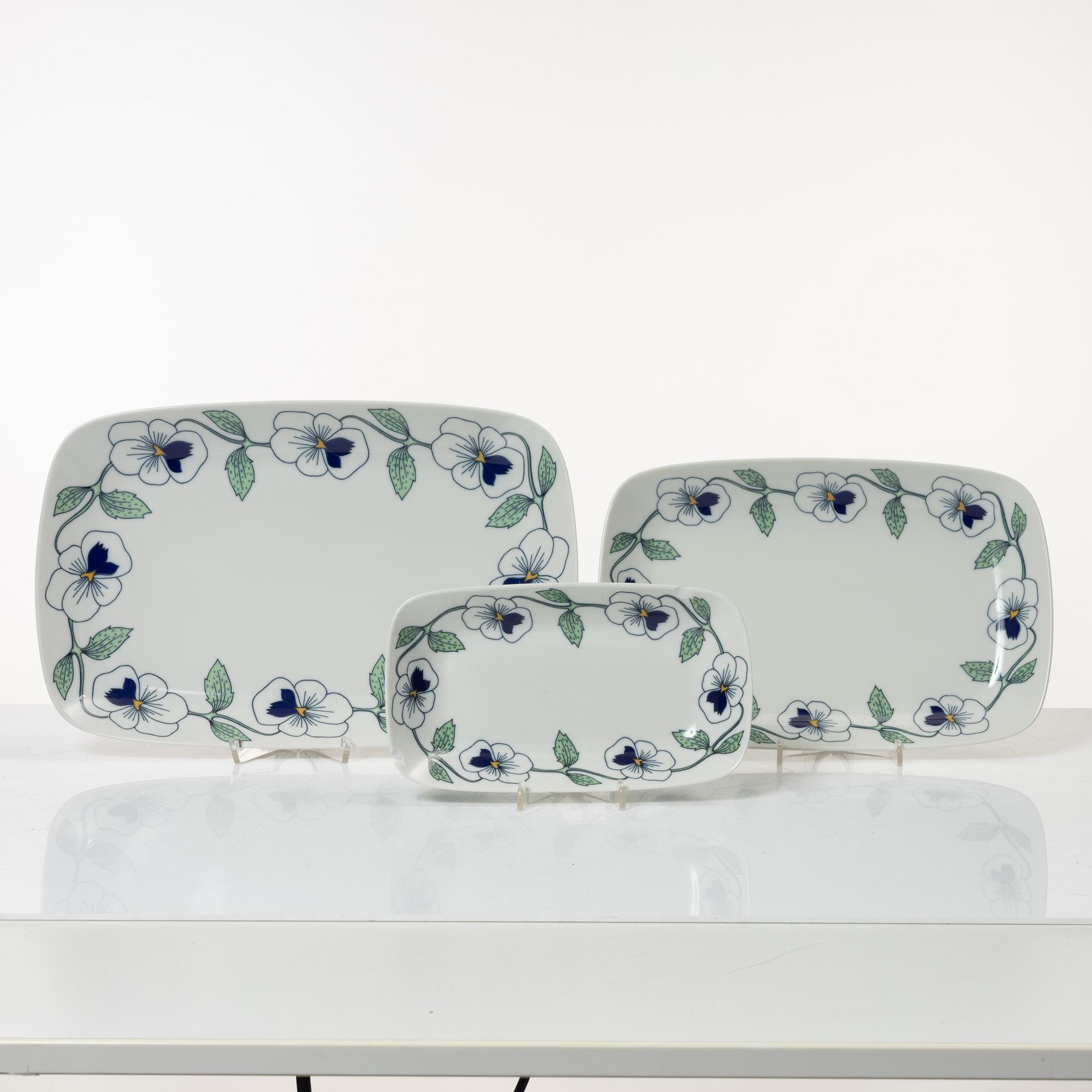 Sylvia Leuchovius, matservis, 30 delar, "Sylvia", 250 år Jubileumsservis, Rörstrand.