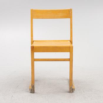 Chairs, 6 pcs, known as "Orchestra Chair", assembled by Monteringsfabriken Dala-Järna.