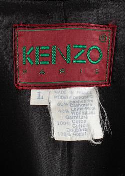 A 1980s coat by Kenzo.