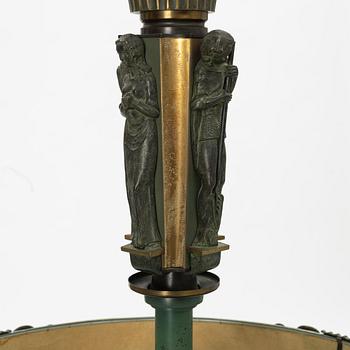 Einar Bäckströms Metallvarufabrik, a ceiling lamp model "4006", Malmö 1940s.