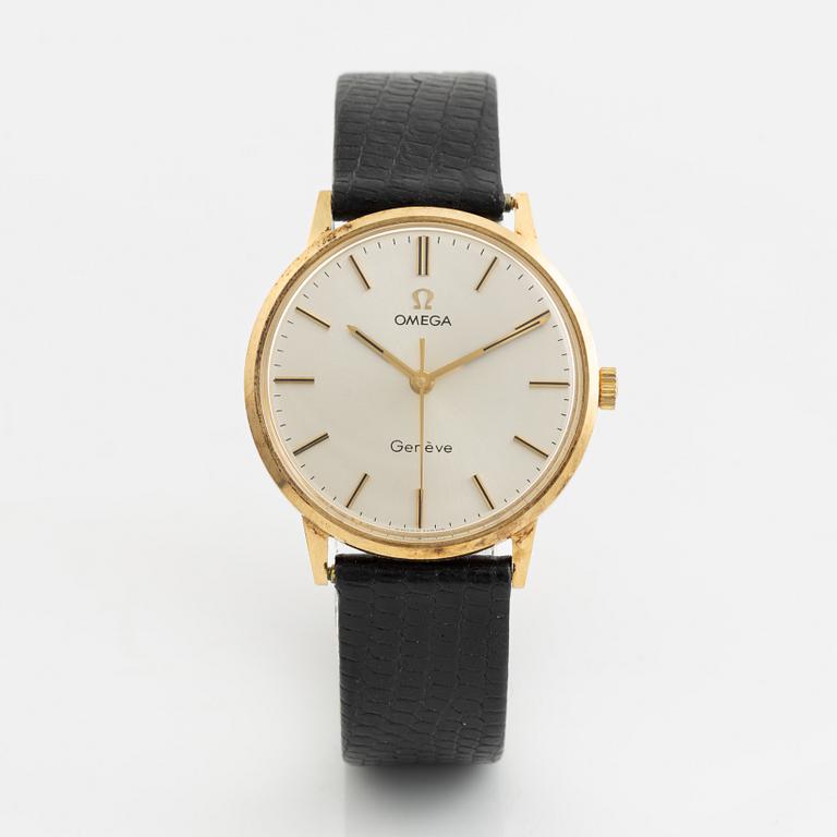 Omega, Genève, armbandsur, 33 mm.