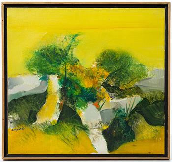 Dilip Dasgupta, Two landscapes.