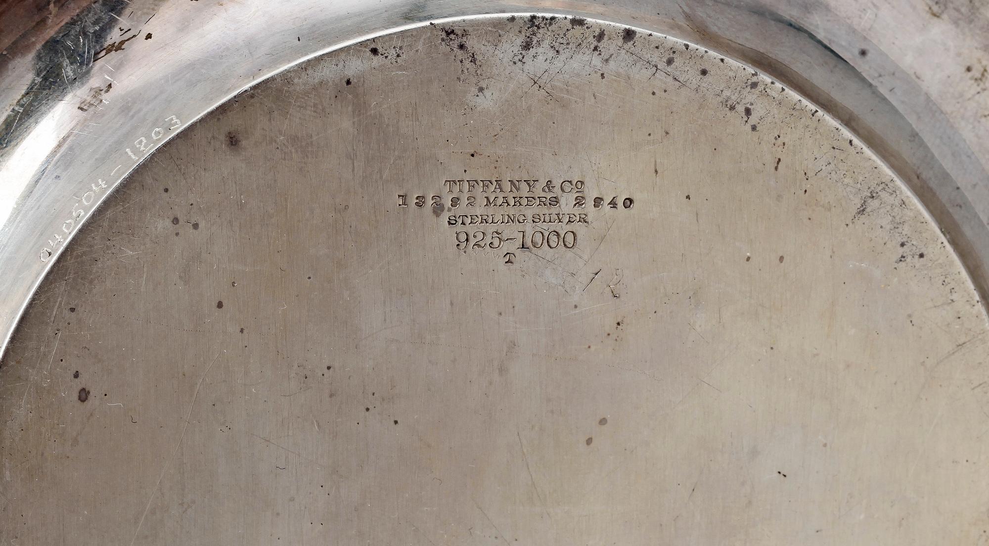 FAT, sterlingsilver, Tiffany, 1900-talets första hälft. Vikt ca 120 gram.