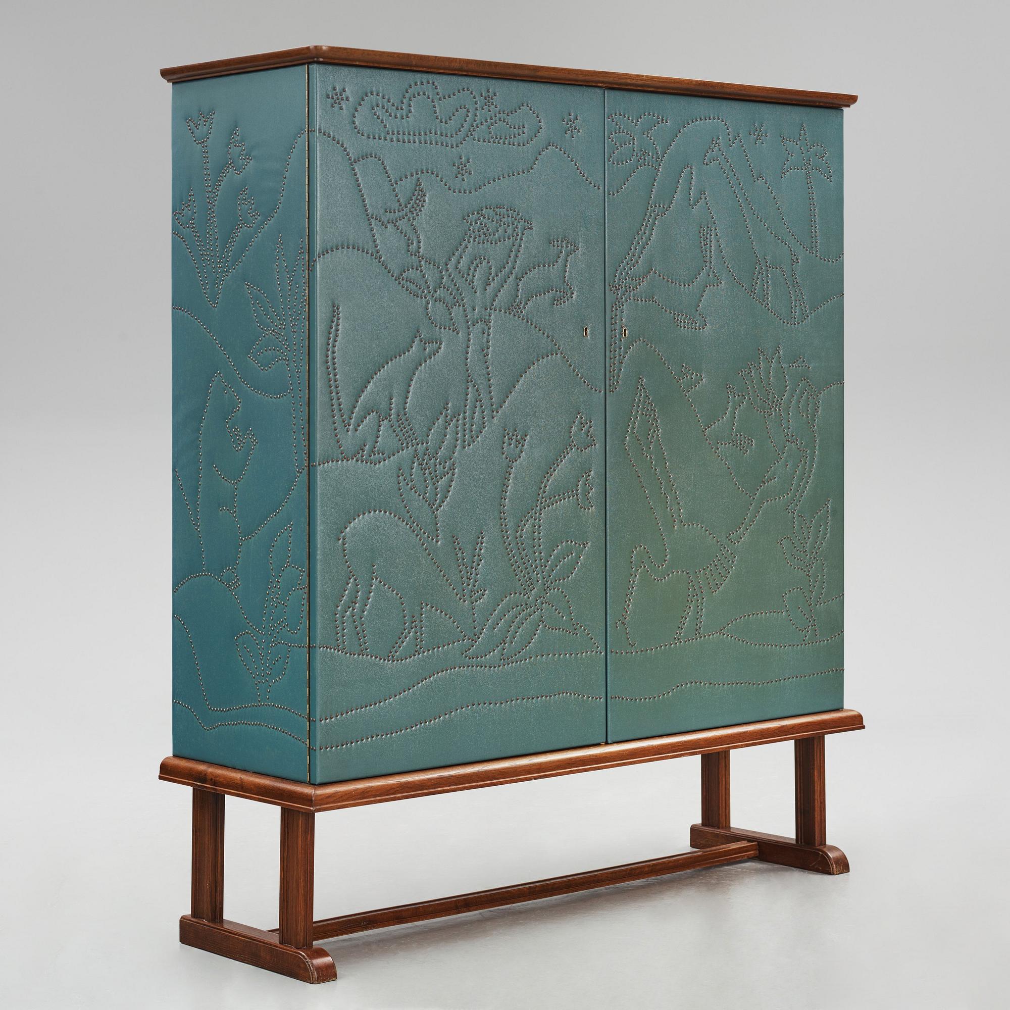 Otto Schulz, skåp, ”Paradiset”, Boet, Göteborg, 1952.