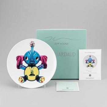 Jeff Koons, plate/multiple,  793/2500.