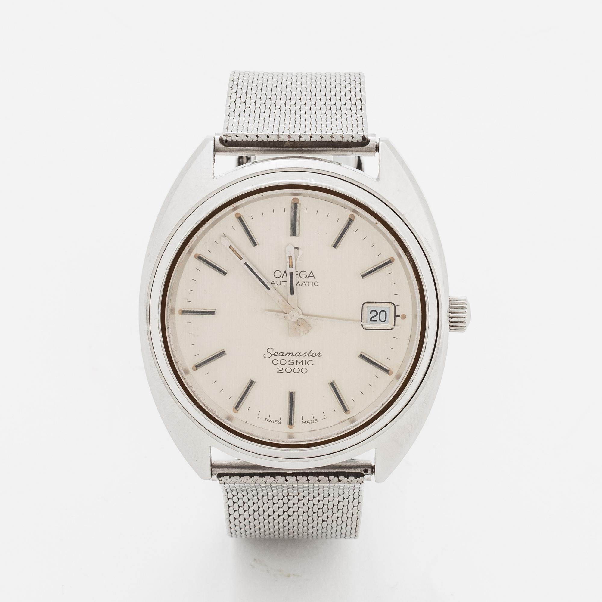 Omega, Seamaster, Cosmic 2000, wristwatch, 38 mm.