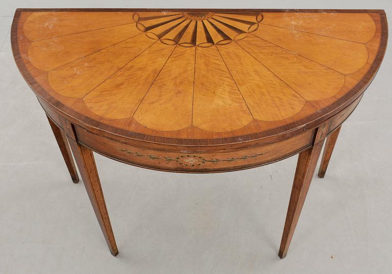SPELBORD, Sheraton stil England 17/1800-tal.