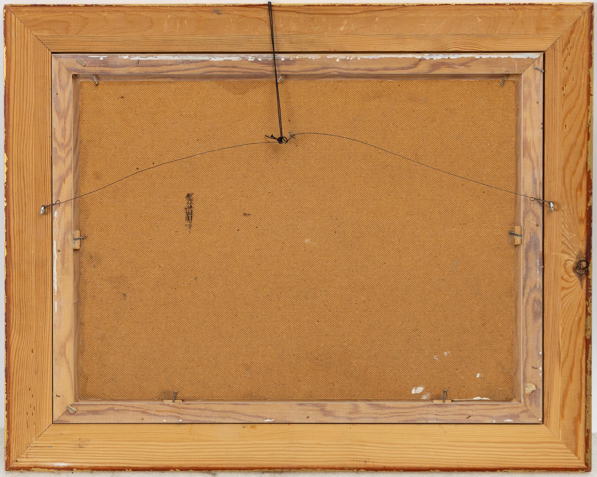 Lindorm Liljefors, Arctic fox on stone.