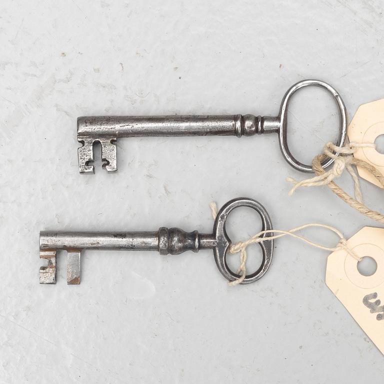 Salsskåp, 1700-talets andra hälft. Rokoko.