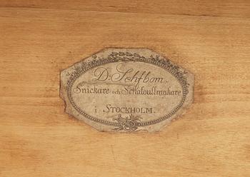 A Swedish Empire writing desk by D. Sehfbom.