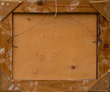 ALEX RAPP, Oil on panel, signed and dated a tergo 1892.