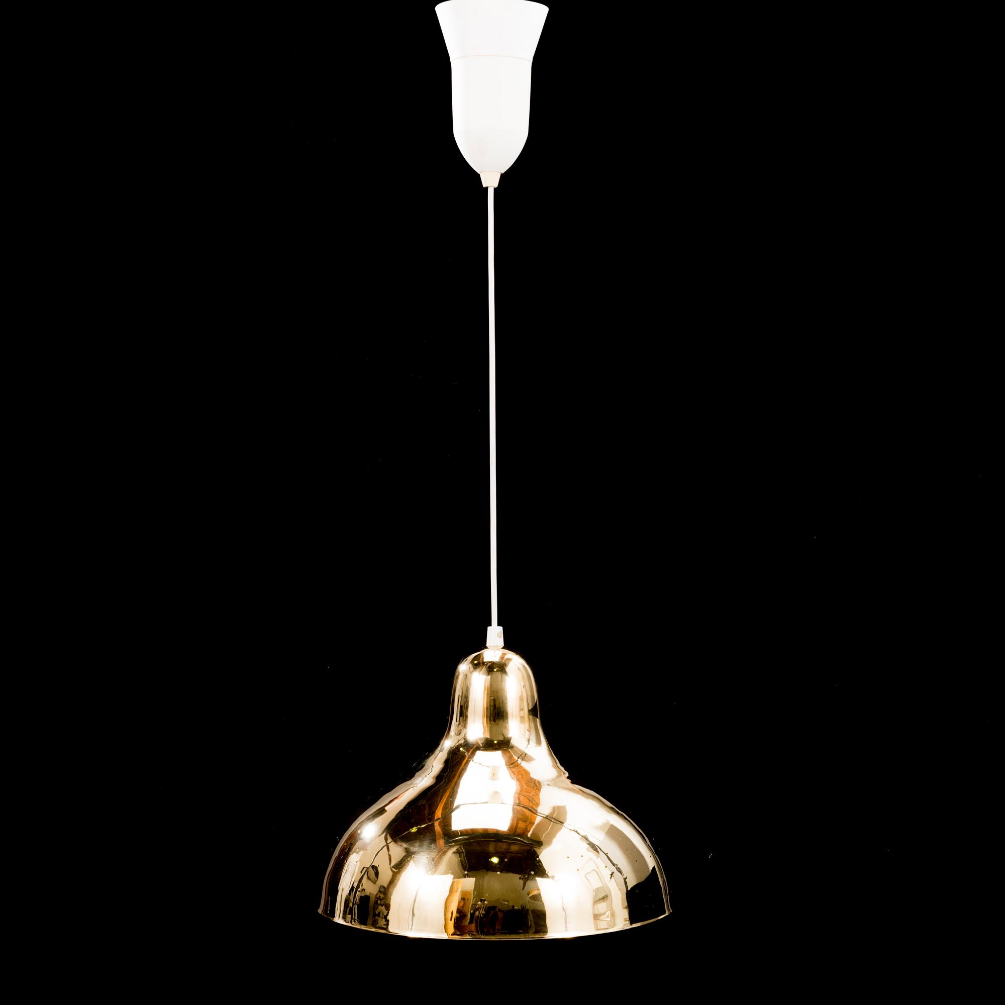 A 1970's pendant light.