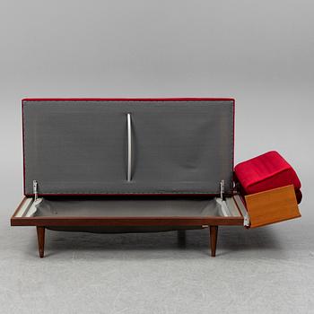 HALDOR VIK & INGMAR RELLING, a daybed and a coffee table from the 'Svane'-series, Ekornes, Norway, 1970's.