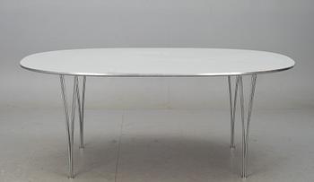 MATBORD, "Superelips", Bruno Mathsson och Piet Hein för Fritz Hansen. 1900-talets andra hälft.
