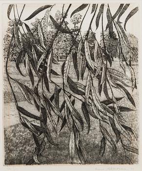 AUNE MIKKONEN, etsning, signerad och daterad -73, numrerad 4/70.