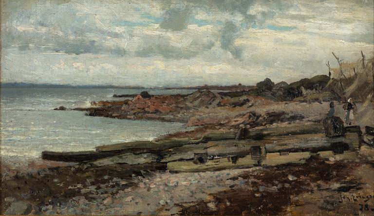 Johan Ericson, Franskt kustlandskap.