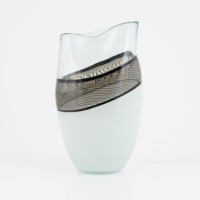 Giampaolo Seguso, vase, 'Refolo', Murano, Italy 1993.