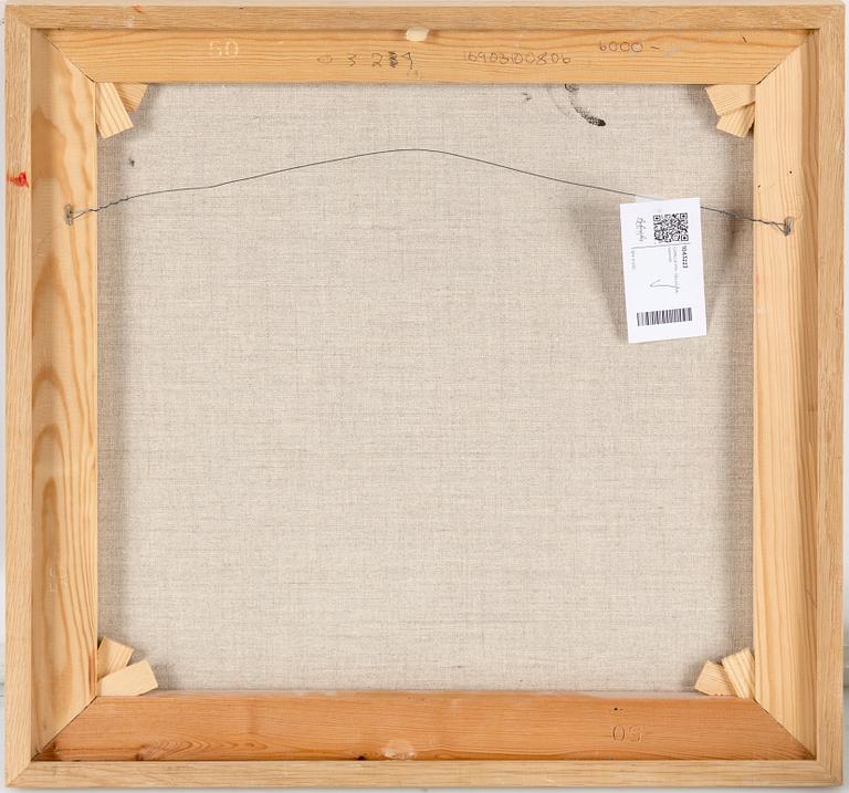 CAMILLA PYK, oil on canvas, signed.