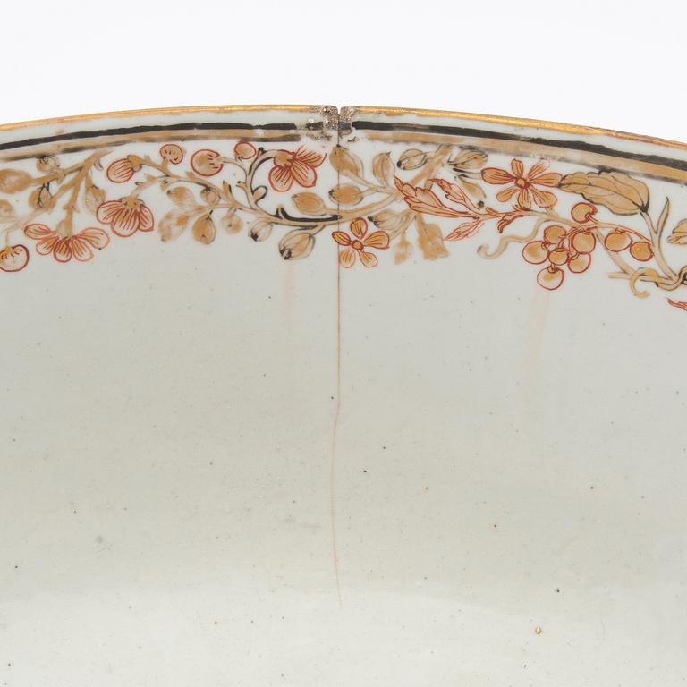 Brazier Bowl China Qianlong (1736-95) porcelain.