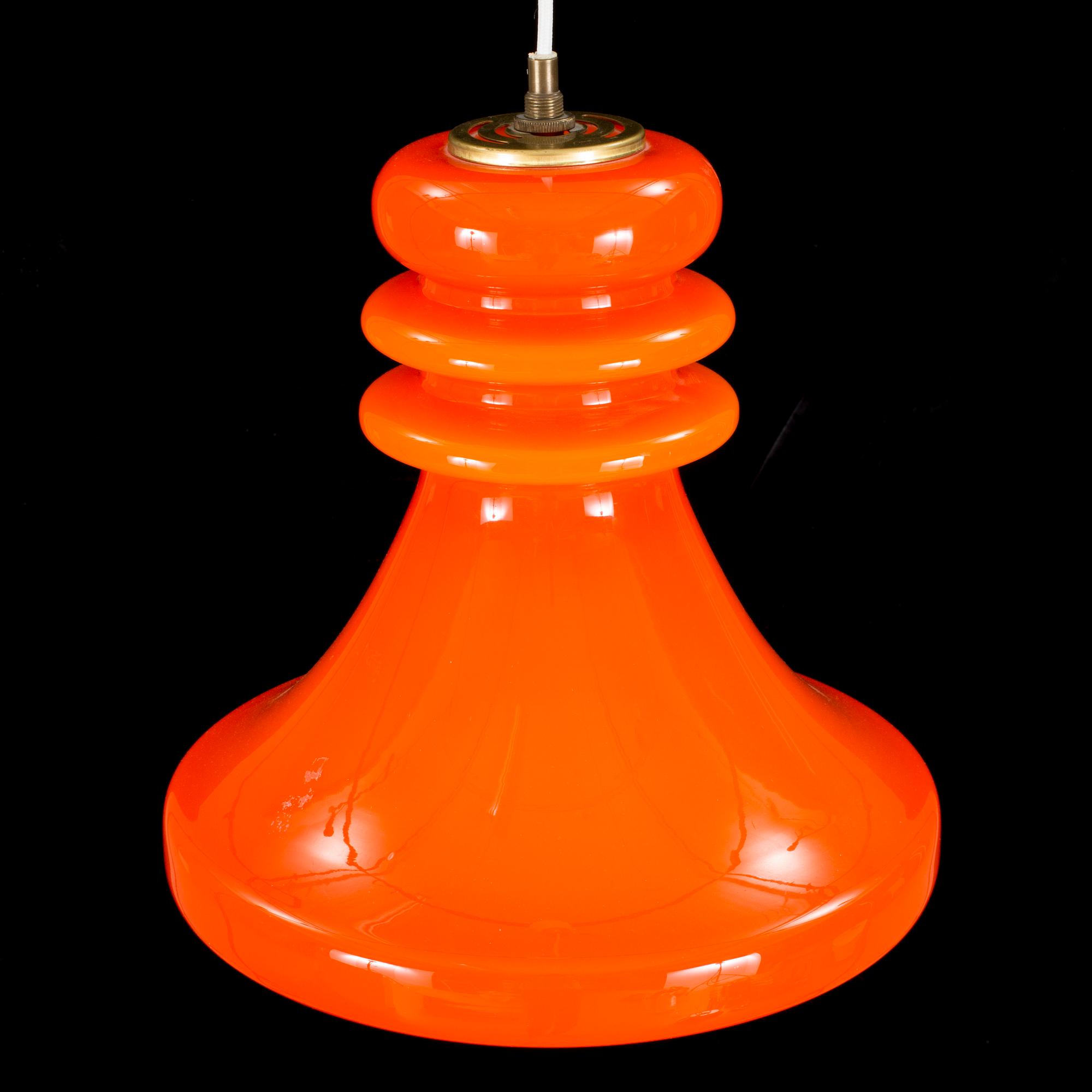 TAKLAMPA, glas, 1960-tal.