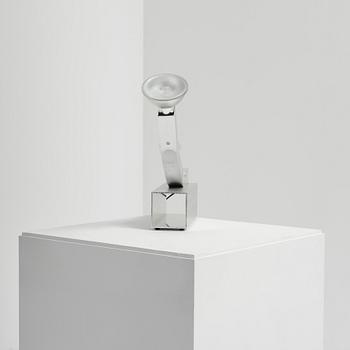 David Taylor, a unique table lamp, "Aluminium Table Lamp #1", Studio Mellösaverken, Sweden, 2025.