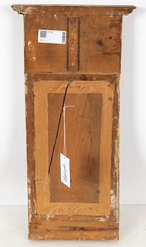A giltwood Empire mirror by J. P. Holmberg (active in Stockholm 1813 - 1831).