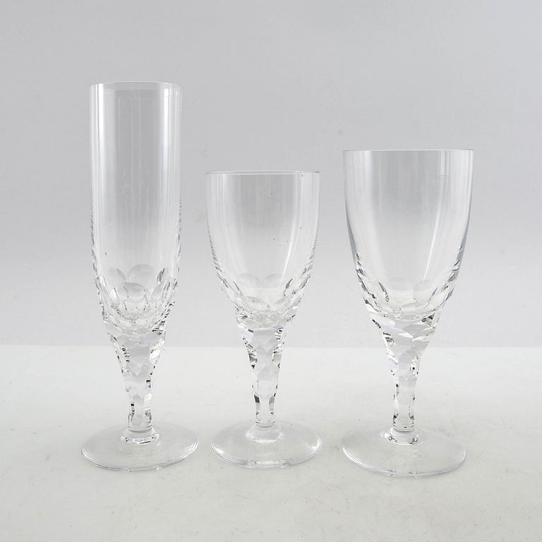 Ingeborg Lundin, Service 68 dlr "Carina" Orrefors, second half of the 20th century.