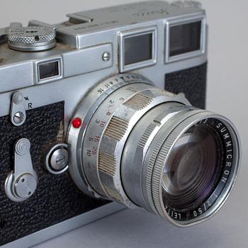 KAMERA, Leica M3, No 897028. Wetzlar, Tyskland, 1957.