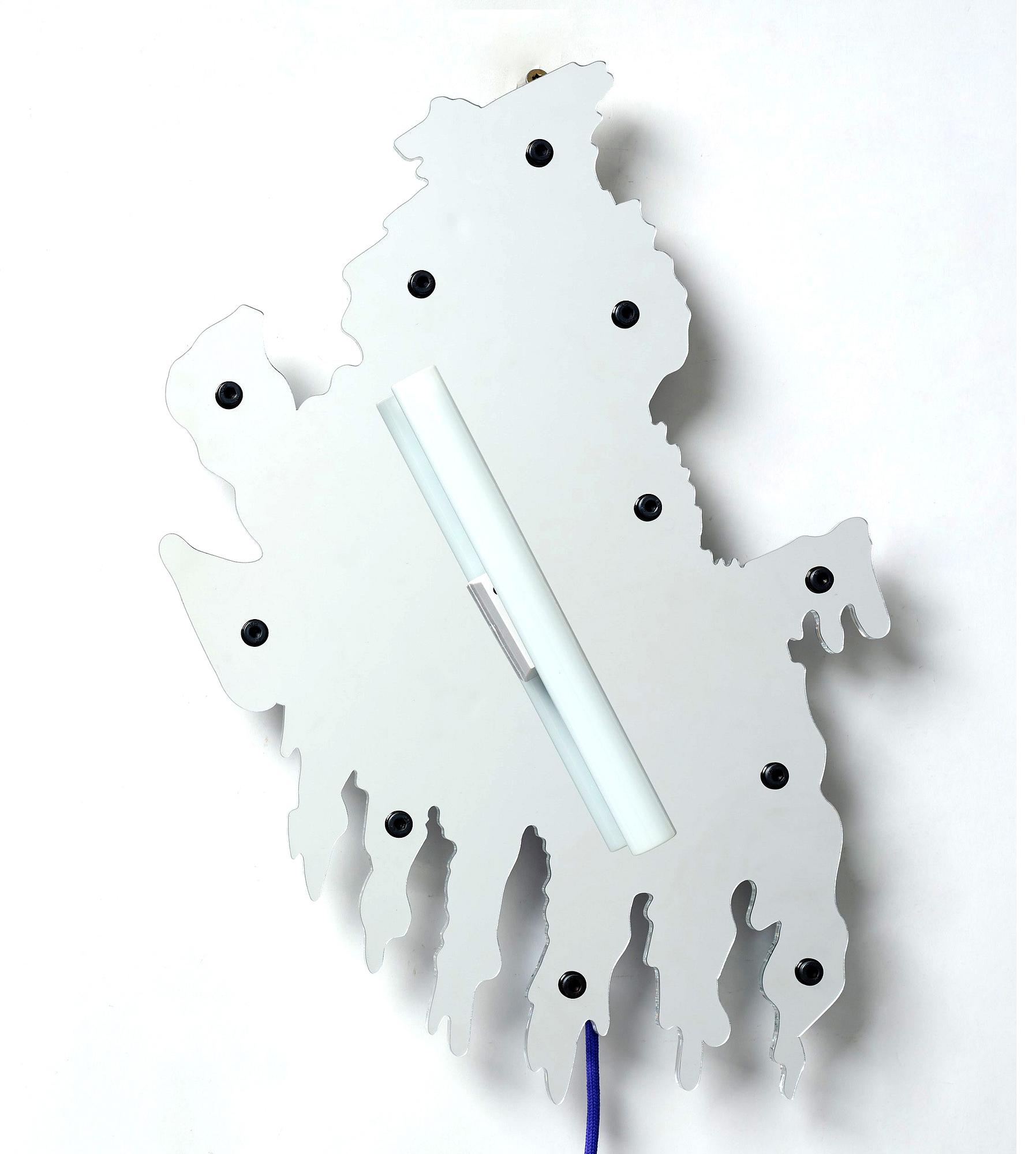 Jonatan Nilsson, "Mirror lamp", vägglampa, unik, Studio Jonatan Nilsson, 2017.