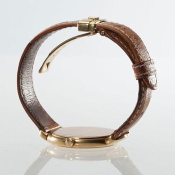 HERRARMBANDSUR, 18 k guld, Rolex, Cellini, Quartz. Vikt ca 72 g.