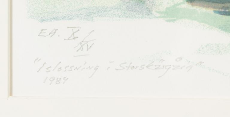 Roland Svensson, "Islossning i storskärgår´n".