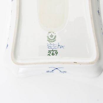 Servis 31 dlr "Musselmalet rifflet" Royal Copenhagen Danmark 1900-talets senare del porslin.