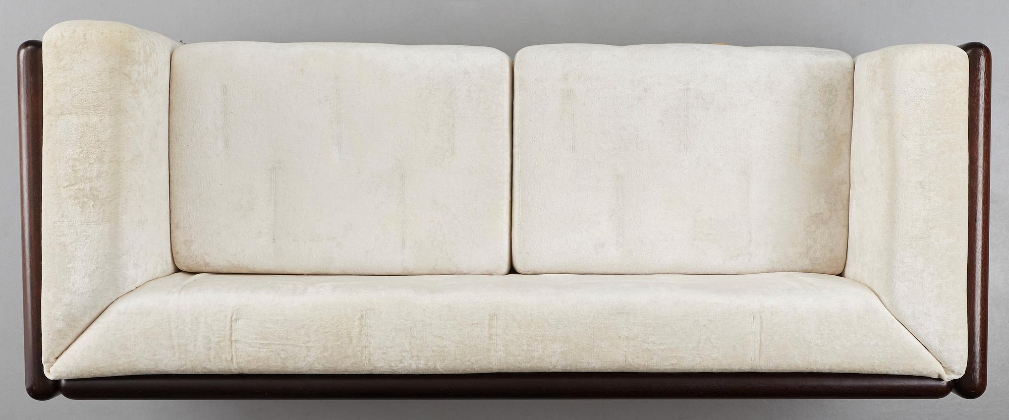 Carlo Scarpa, a 'Cornaro' sofa, Gavina, Italy, 1970s.