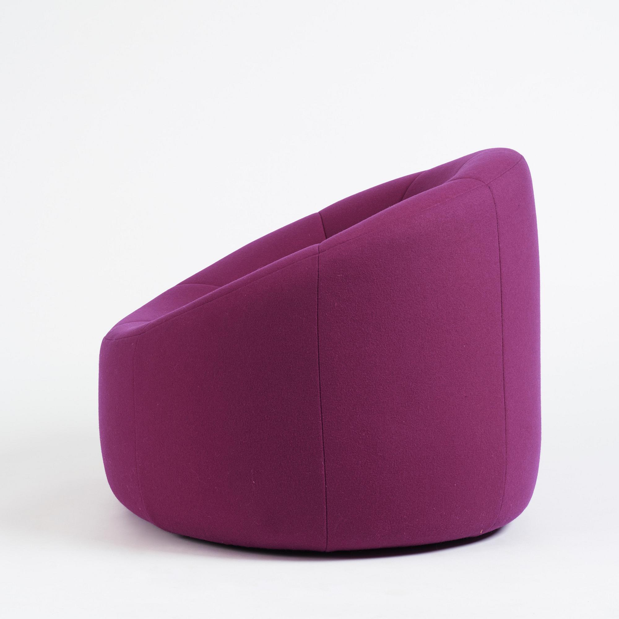Pierre Paulin, fåtölj, "Pumpkin", Ligne Roset, Frankrike efter 1971.
