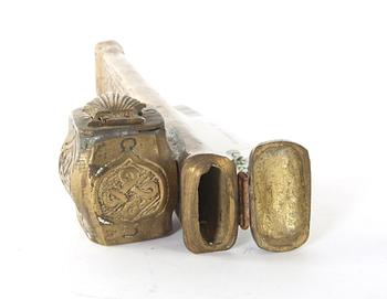 SKRIVSCHATULL, mässing, trol nordafrika.