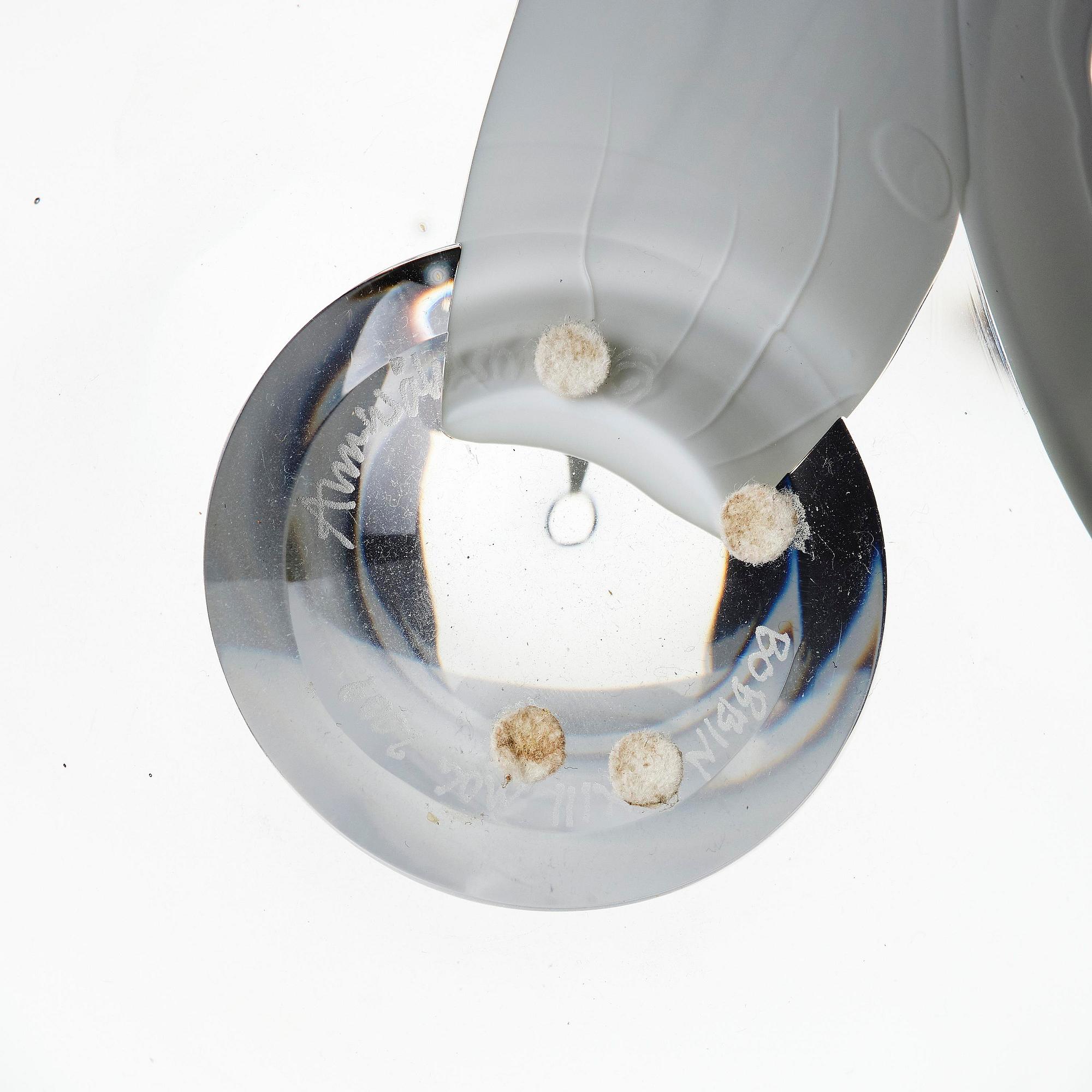 Ann Wåhlström, "Bobbin XIII", vas, glas, Tacoma glashytta, Seattle, USA, 2009.