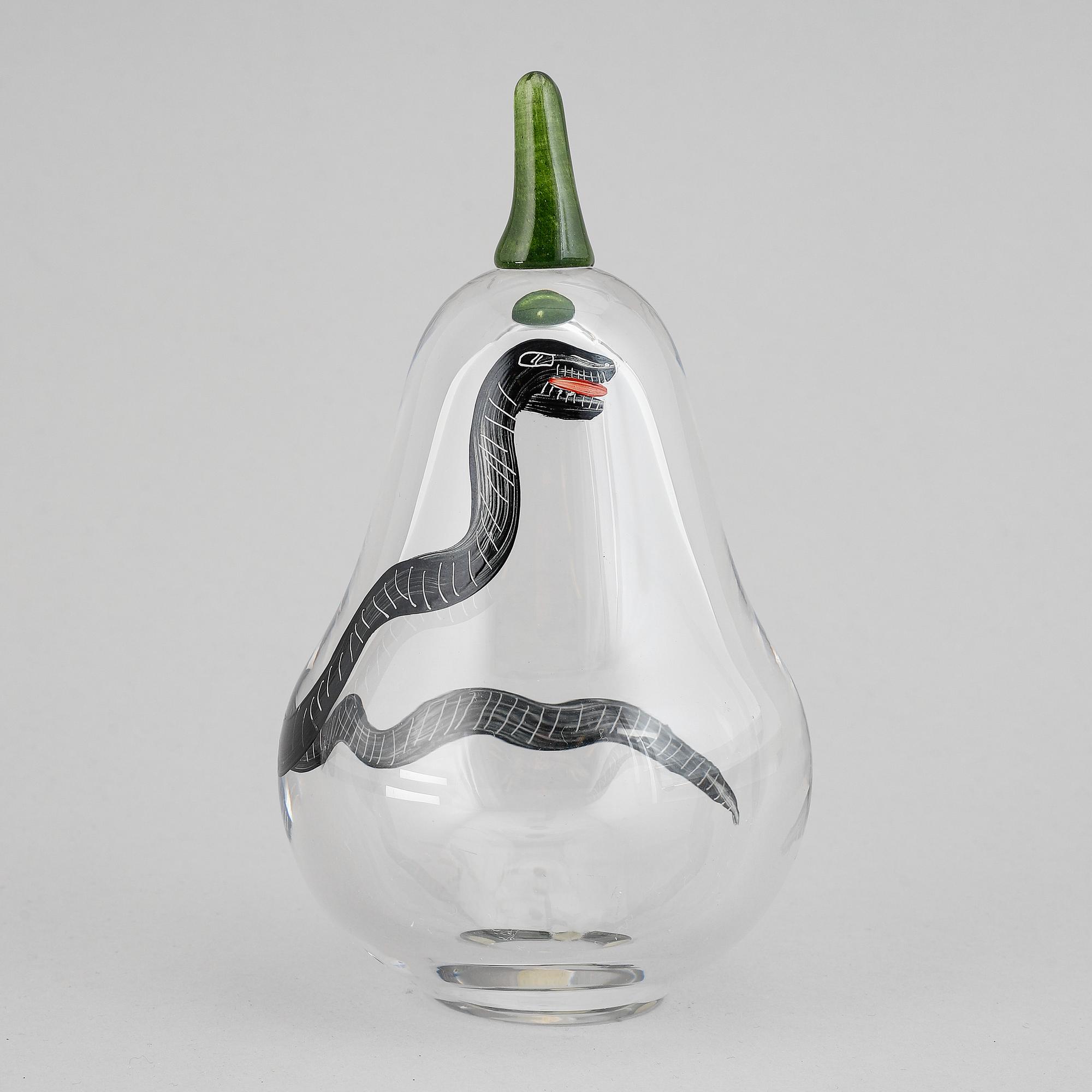 Ulrica Hydman-Vallien, skulptur, glas, Kosta Boda, Studio Edition, signerad och 55/250.