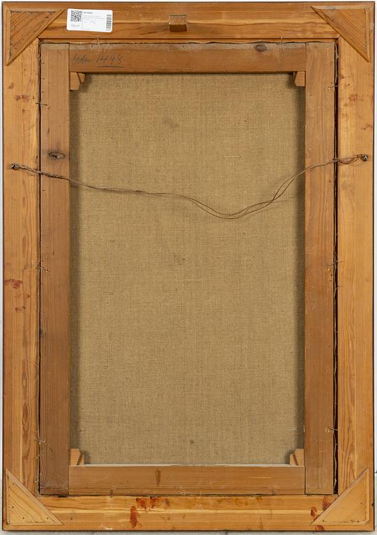 Unknown artist, possibly Russia, 19th century, Autumn landscape with road.