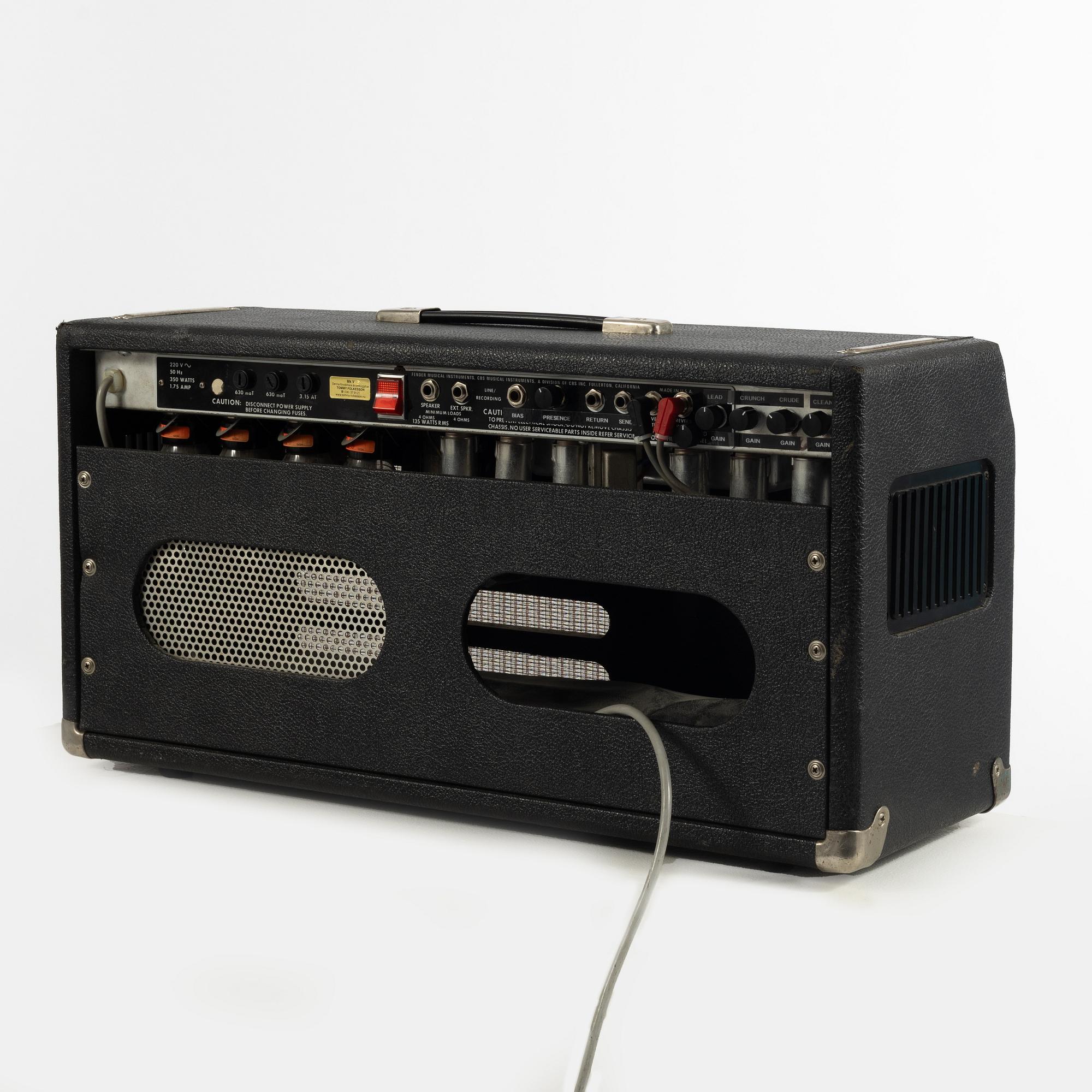 Fender, "Dual Showman Reverb" modified guitar amplifier, Tommy Folkesson.