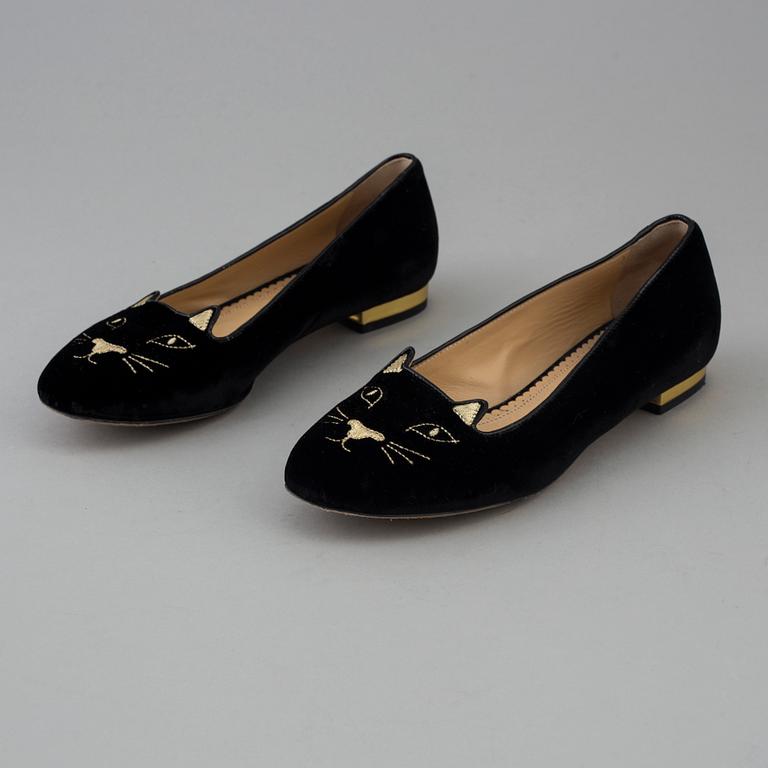 CHARLOTTE OLYMPIA, skor, storlek 37 1/2.