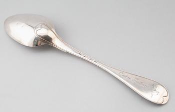 RAGUSKED, silver, Johan Wilhelm Zimmerman, Stockholm 1804. Vikt ca 148 g.