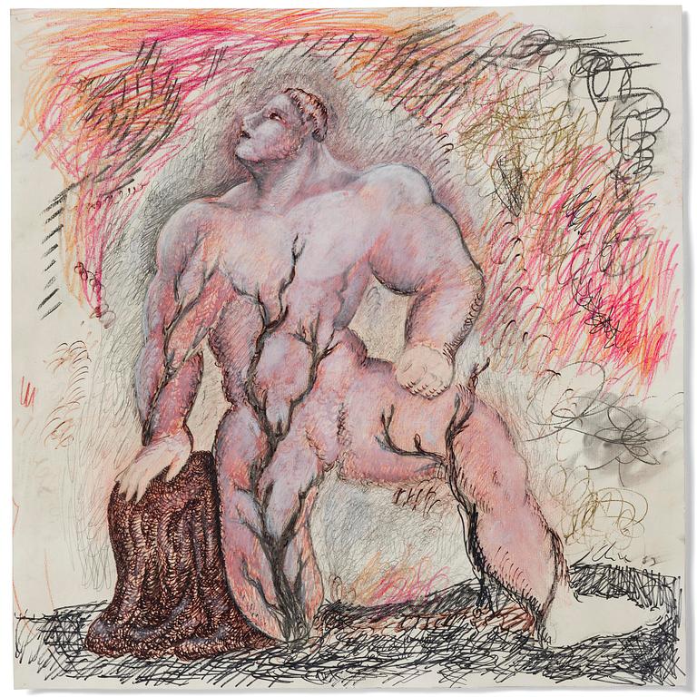 Sandro Chia, Untitled.